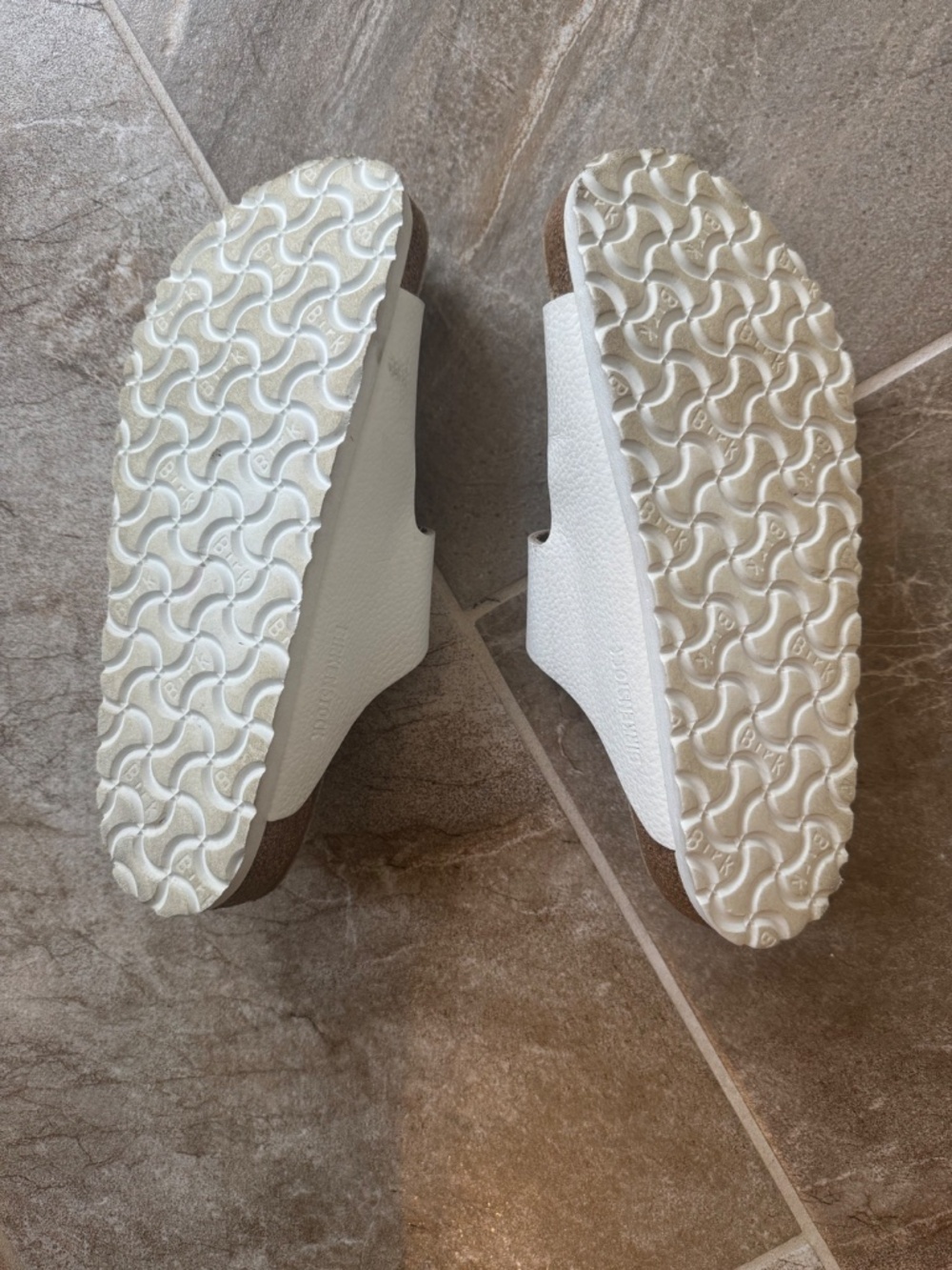 Arizona Leather Birkenstocks white size 8 - Picture 5 of 6